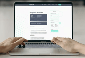 Job advert example